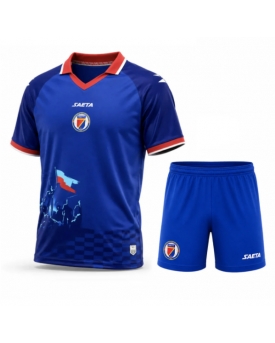Billige Fotballdrakt Haiti Replika Hjemmedraktsett Barn VM 2026 Kortermet (med bukser)